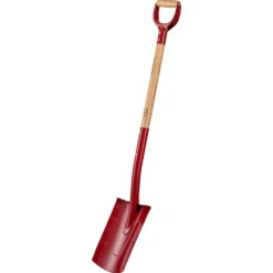 Fiskars Classic spade, afrundet, FSC, lang model, 1220 mm