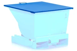 Fladt låg til vippecontainer standard, 150 l