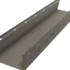 Flexi sokkelaffugter, 310 mm bredde, 175 mm højde, 1490 mm længde, med bund, uden udløb/rist