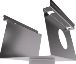 Flexi sokkelaffugter, 310 x 175 x 250 mm, m/bund/udløb, u/rist