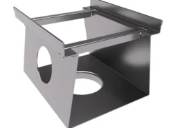 Flexi sokkelaffugter, 210 x 175 x 250 mm, m/bund/udløb, u/rist