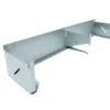 Flexi sokkelaffugter, 210 x 175 x 1000 mm, u/bund/rist