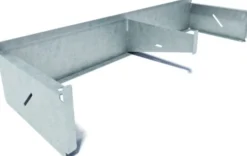 Flexi sokkelaffugter, 310 x 175 x 1000 mm, uden bund/rist