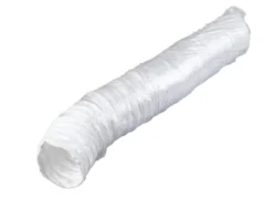 Flexslange, Ø152 mm, længde 1500 mm, hvid