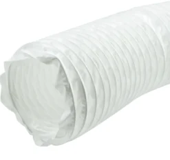 Flexslange, Ø127 mm, 6 meter, hvid - 6 meter