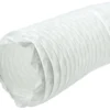 Flexslange PE, Ø152 mm, 6 meter, hvid - 6 meter