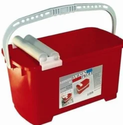 Flisebalje med rulle, 20 liter