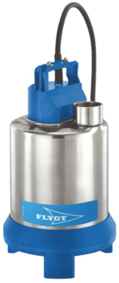 Flygt pumpe SXVM 3, 1.1/4" muffe, 10 meter kabel, 230 V