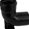 Fodbøjning glat PP 87° - Ø110 mm