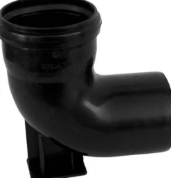Fodbøjning glat PP 87° - Ø110 mm