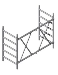 Folderamme, 1,80x0,75 m - Zarges