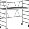 Foldestillads smal, 74x178x180 mm med lem - Silkeborg Stigefabrik