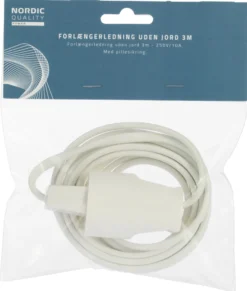 forlængerledning (D), 3 meter