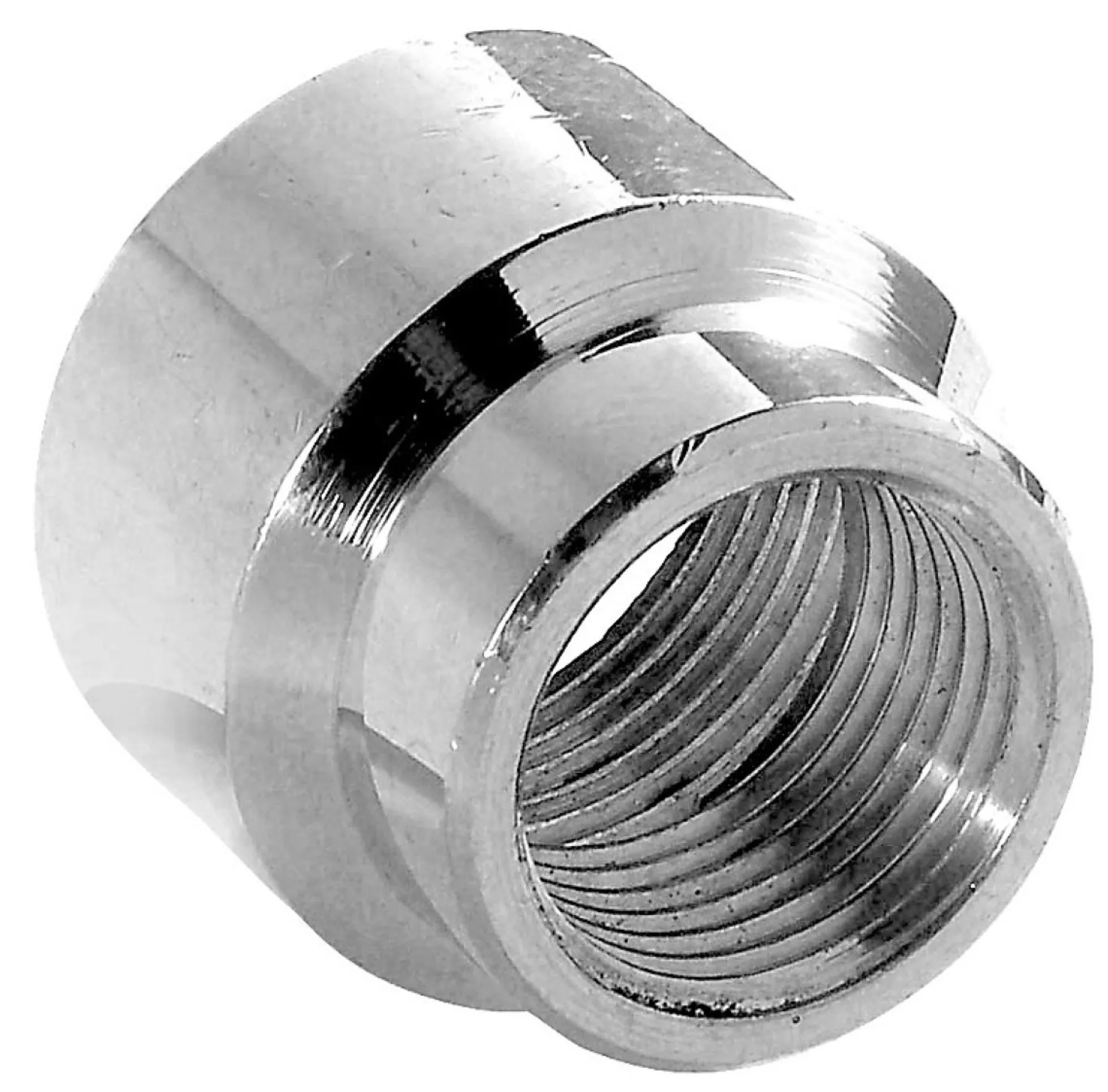 formindskermuffe (Formmuffe) 3/4" - 1/2". Forkromet messing
