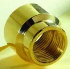 formindskermuffe (Formmuffe) 3/4" - 1/2". Forkromet messing