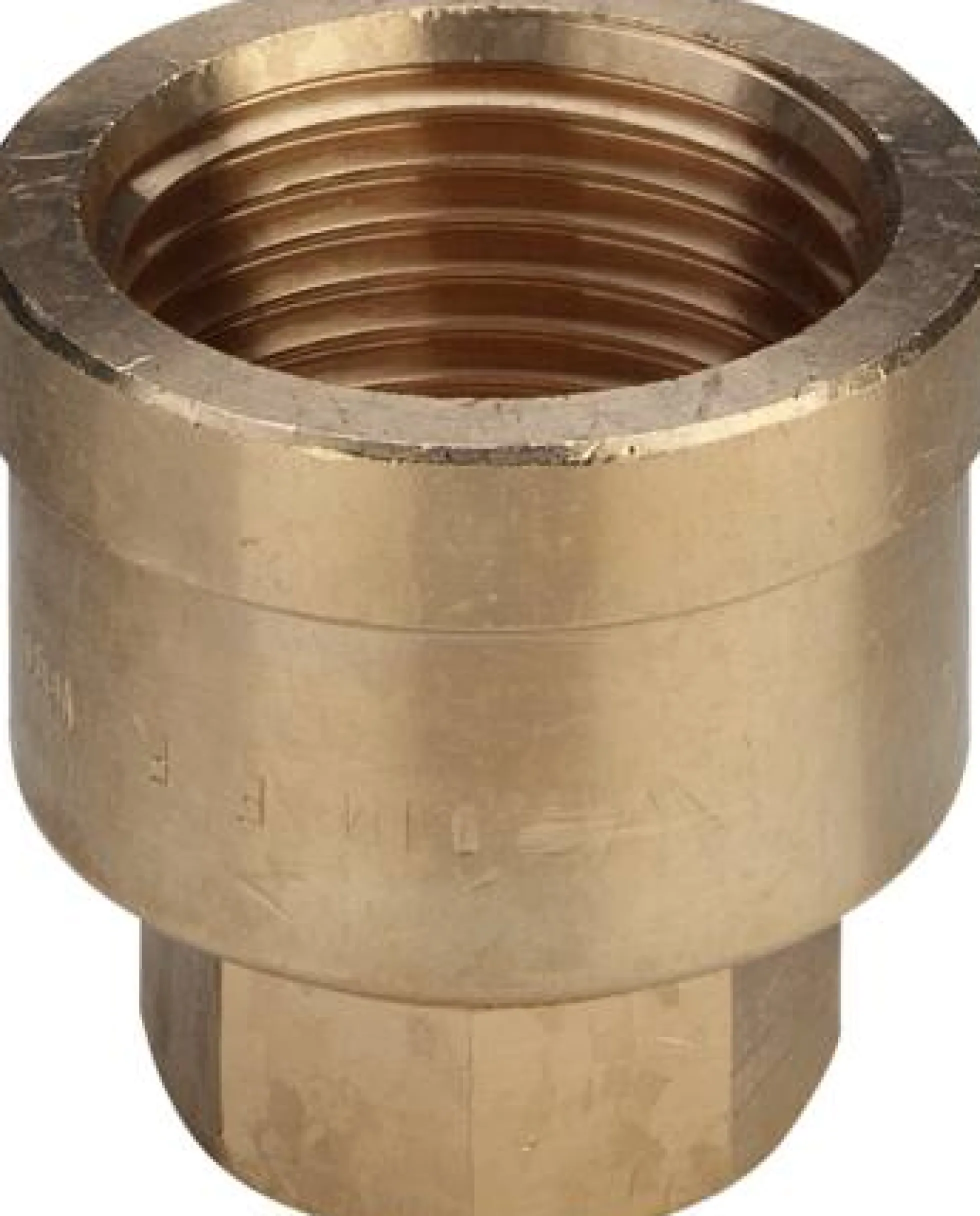 Formmuffe, 1"x 3/4", Rødgods Silicium Bronze - Viega