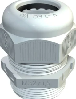 Forskruning Perfect M20x1,5, kabel Ø 6-13 mm, IP68, lysegrå RAL 7035