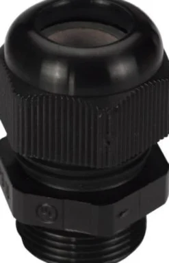 Forskruning Perfect M25x1,5 kabel Ø 11-17 mm IP 68, UL polyamid, sort RAL 9005