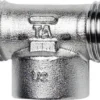 FPL – Kompressions tee (gevind ender) m. muffe, ½" x ½" x ½"