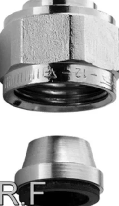 Frese kompression kobling 3/8" x 10 mm, forkromet