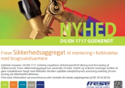 Frese – Sikkerhedsaggregat med muffer, ¾" x ¾" x ¾"