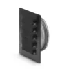 Fresh Murrist med studs, Ø100 mm, 165x165 mm, sort