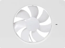 Fresh Ventilator Intellivent Celsius, Hvid, 152 mm, Væg, 31 mm, 202 mm, ABS Plast, IP 44, 5,5W, 21dB, 0-30mm, 90 - 240V, 134m³/h, 22 dB, 240V, 132 m3/h