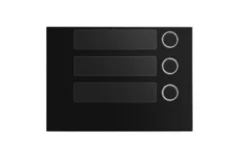 Frontplade, 3 knapper til Urmet Alpha