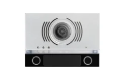 Frontplade til audio/videomodul med 2 knapper og DDA til Urmet Alpha