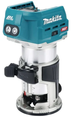 Fræser 40V, Makita, XGT 40Vmax, Kulfri