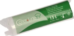 Frysepose, 15 l, klar, LDPE/virgin, 40x60 cm