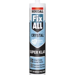 Fugemasse Fix All Crystal, 290 ml, FDA godkendt