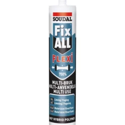 Fugemasse fix all flexi grå, 290 ml