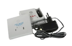 Fugtalarm med relæ inkl. 230V stikadapter - Felson