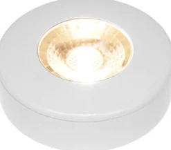 Gabriella indbyg-/påbygningsspot LED (rund) 4W, 40°, 2700K, dæmpbar - hvid (mat)