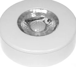 Gabriella indbyg-/påbygningsspot LED (rund) 4W, 40°, 2700K, dæmpbar - hvid (mat)