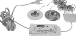 Gabriella indbyg-/påbygningsspot LED (rund) 4W, 40°, 2700K, dæmpbar - hvid (mat)