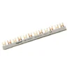 Gaffel-sløjfeskinne, 2-polet, 28 komponenter, 16 mm², 100 cm - Legrand