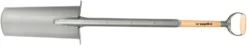 Galax drænspade, kort blad, 1260 mm