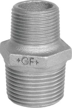 Galvaniseret brystnippel - Georg Fischer