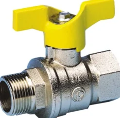 Gaskuglehane MF/NP, 1/2"