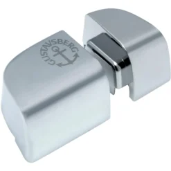 GB Nautic trykknap, duo krom