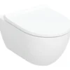 Geberit Acanto væghængt toilet, TurboFlush, KeraTect, inkl. softclose sæde