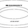 Geberit bundpakning Ø63x32