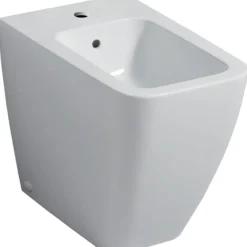 Geberit iCon Square bidet, 355x560x400mm, hanehul midt, uden armatur, porcelæn KeraTect
