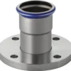 Geberit Mapress overgangsflange, sf 108mm, PN 10/16, DN 100, CrNiMo-stål 1.4401