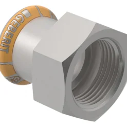 Geberit Mapress Therm overgangsmuffe, indvendigt gevind