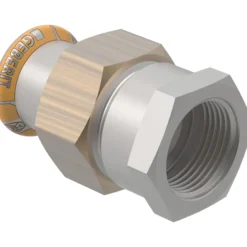 Geberit Mapress Therm union, indvendigt gevind, muffe/muffe