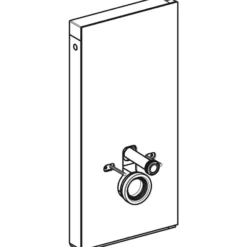 Geberit Monolith cisternemodul 480x106x1010mm 3/6ltr sort