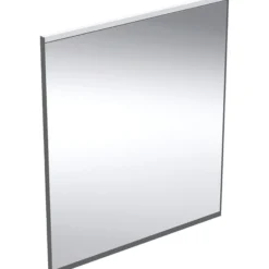 Geberit Option Plus firkantet spejl med lys, H: 70 cm